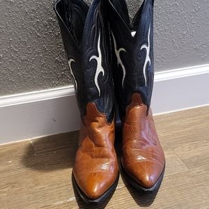 Vintage Laredo Women's leather cowboy boots